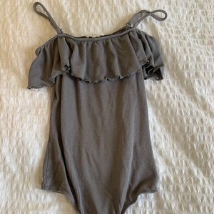 Pacsun ribbed bodysuit